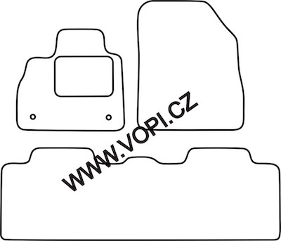Autokoberce Dacia Logan MCV 2014 > Colorfit (3890)